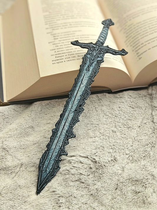 Pack of 3 | D&D Nightfang Sword Bookmark – Unique 3D Fantasy Bookmark | Durable, Long-Lasting Gift for Book Lovers & Dungeons and Dragons Fans