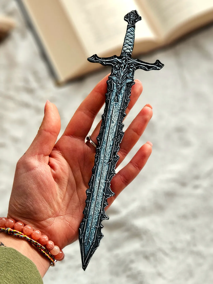 Pack of 3 | D&D Nightfang Sword Bookmark – Unique 3D Fantasy Bookmark | Durable, Long-Lasting Gift for Book Lovers & Dungeons and Dragons Fans