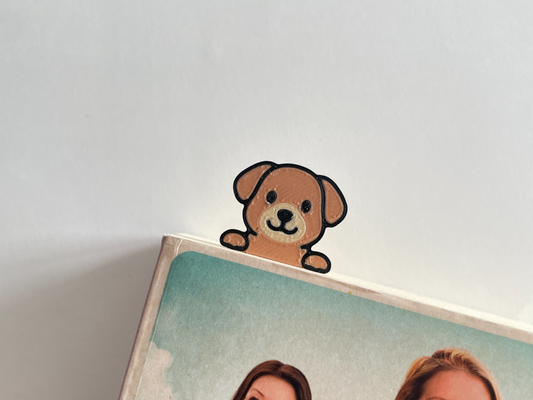 Pack of 6 Cute Animal Bookmarks | Koala, Panda, Fox, Dog, Hedgehog & Penguin