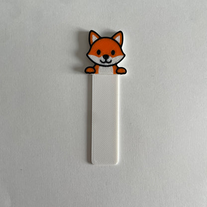 Pack of 6 Cute Animal Bookmarks | Koala, Panda, Fox, Dog, Hedgehog & Penguin