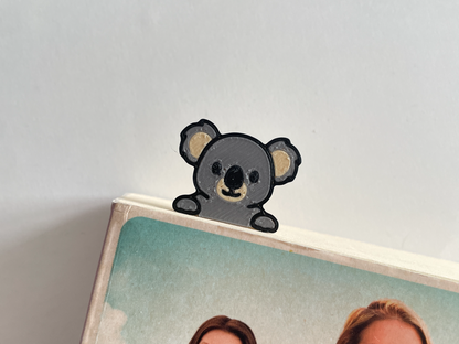 Pack of 6 Cute Animal Bookmarks | Koala, Panda, Fox, Dog, Hedgehog & Penguin